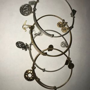 alex and ani/ wind and fire bracelet bundle